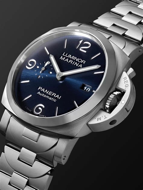 panerai luminor blue face|Panerai Luminor vs marina.